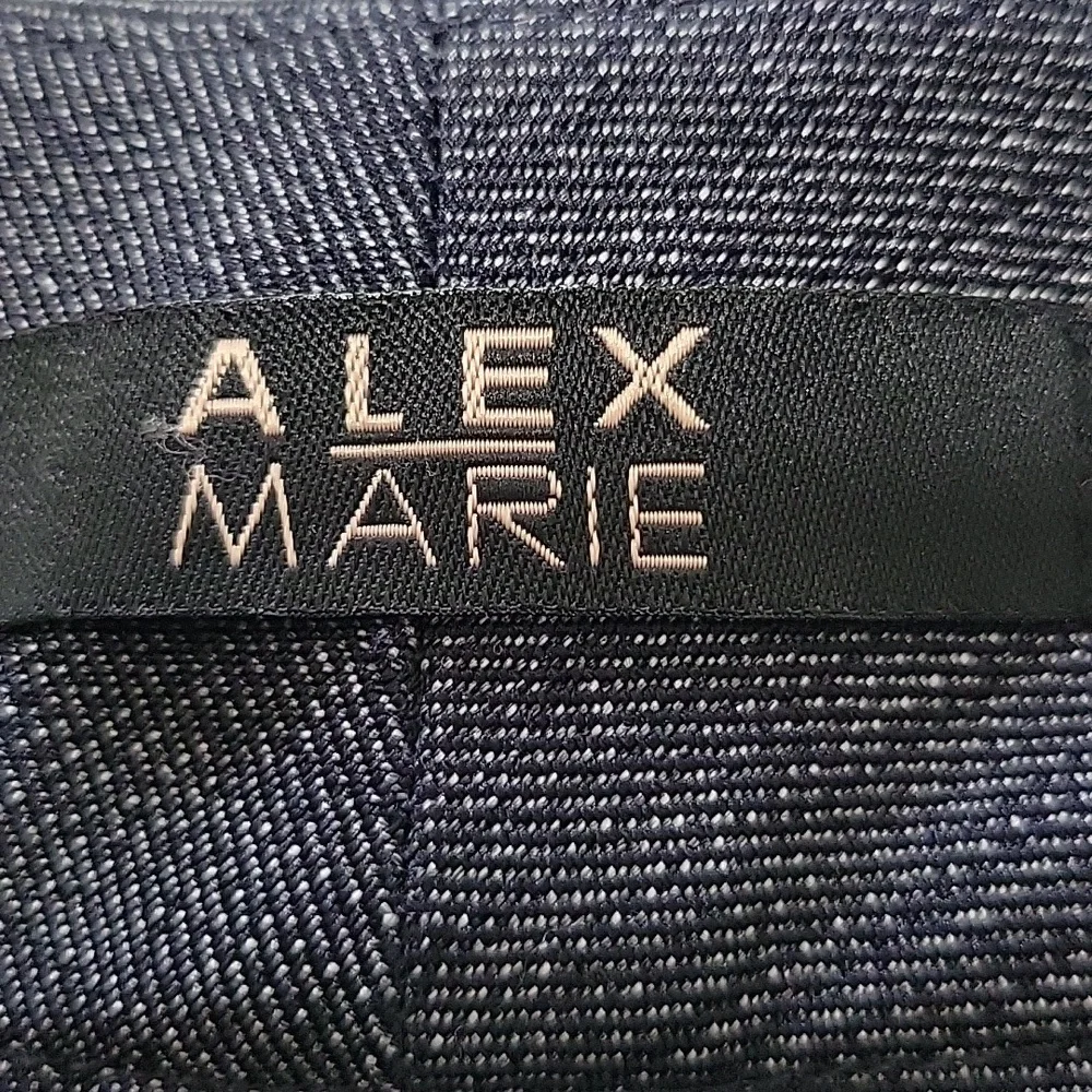 Alex Marie Alex Marie Womens Wool Blend Pants 4 Black Trousers Work Office - Picture 10 of 11